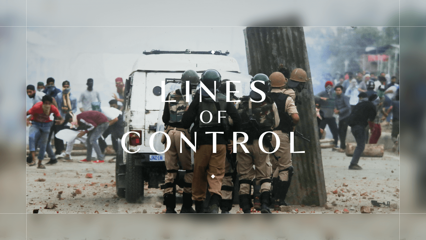 Cover image of Lines of Control Kashmir project.